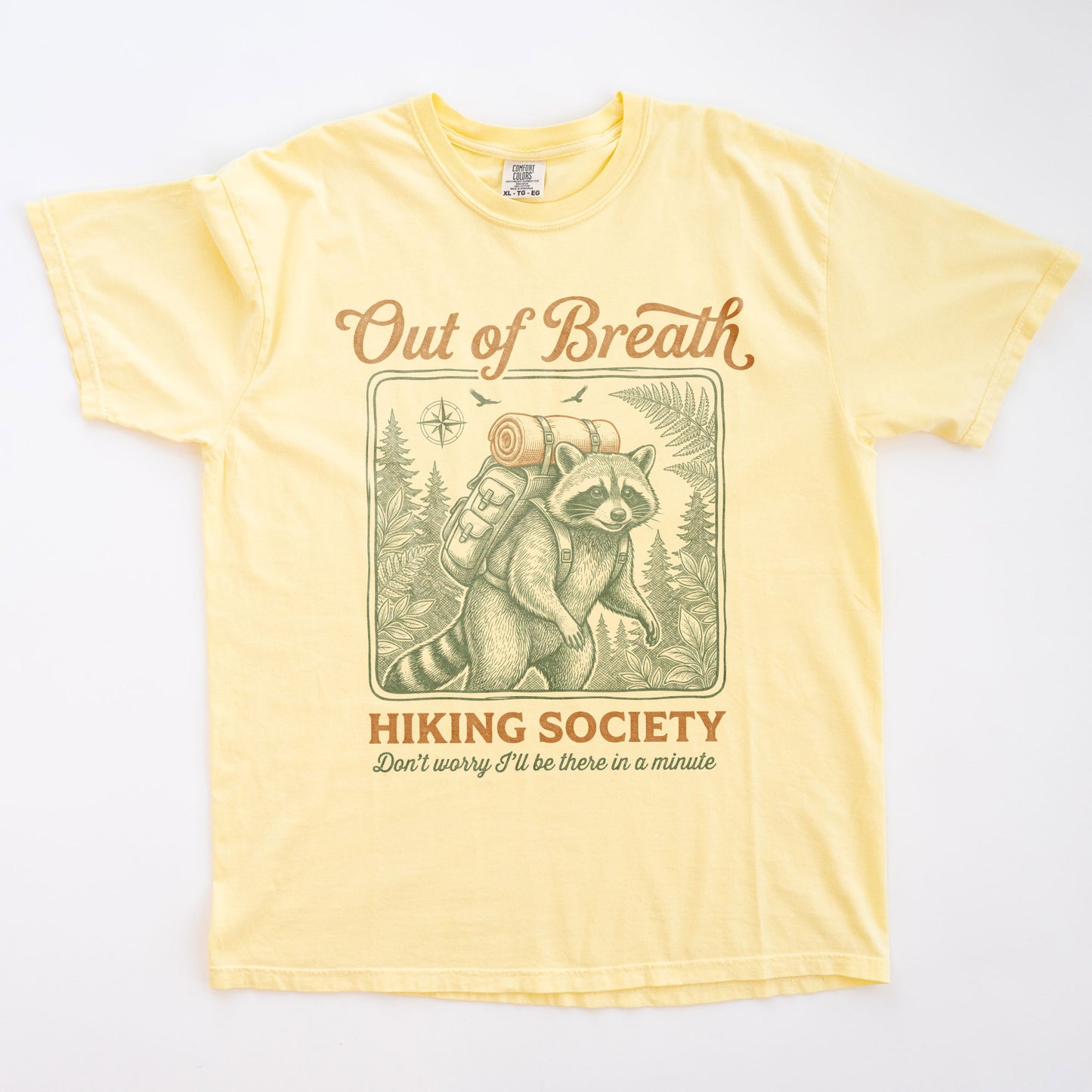 Raccoon Hiking T-shirt
