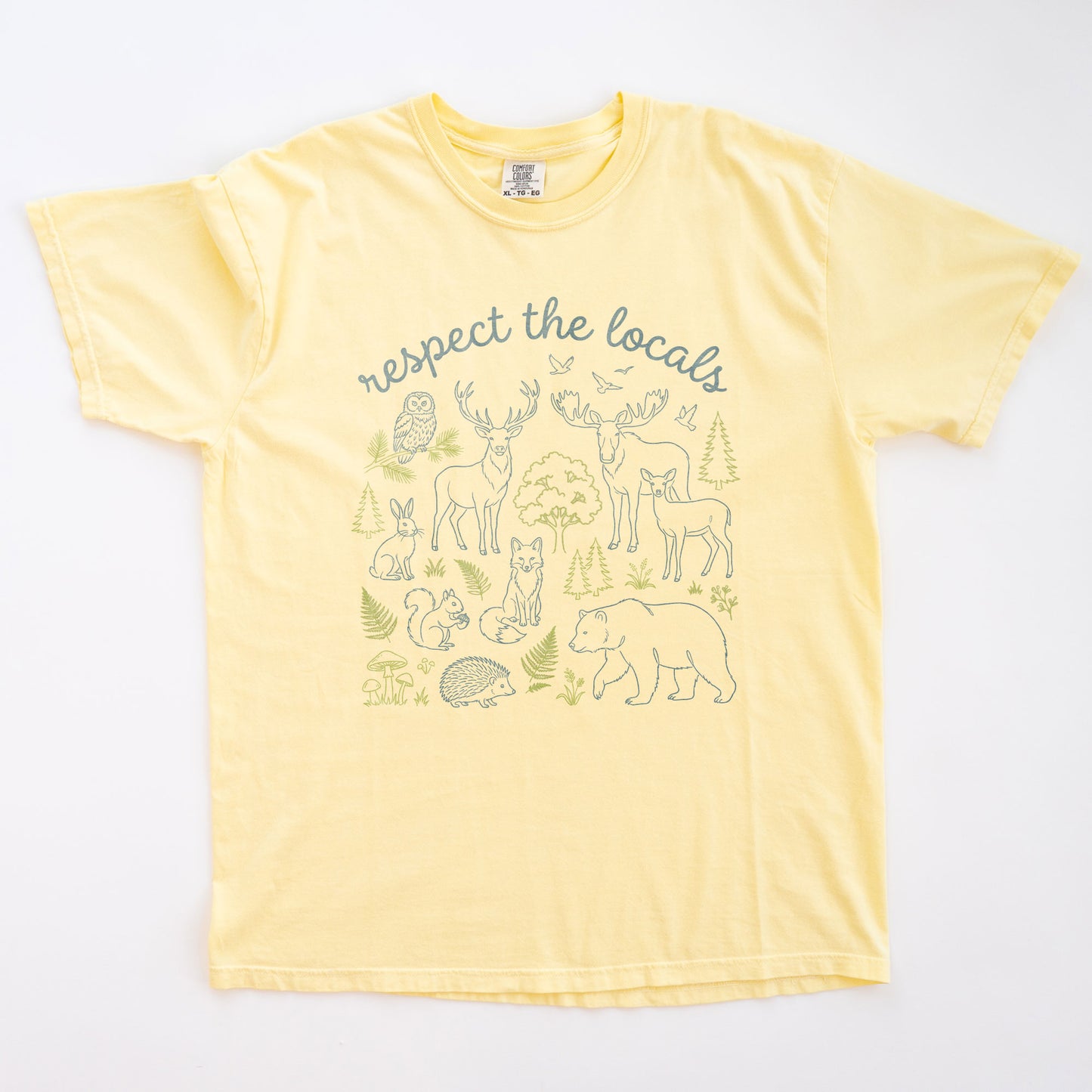 Respect The Locals T-shirt
