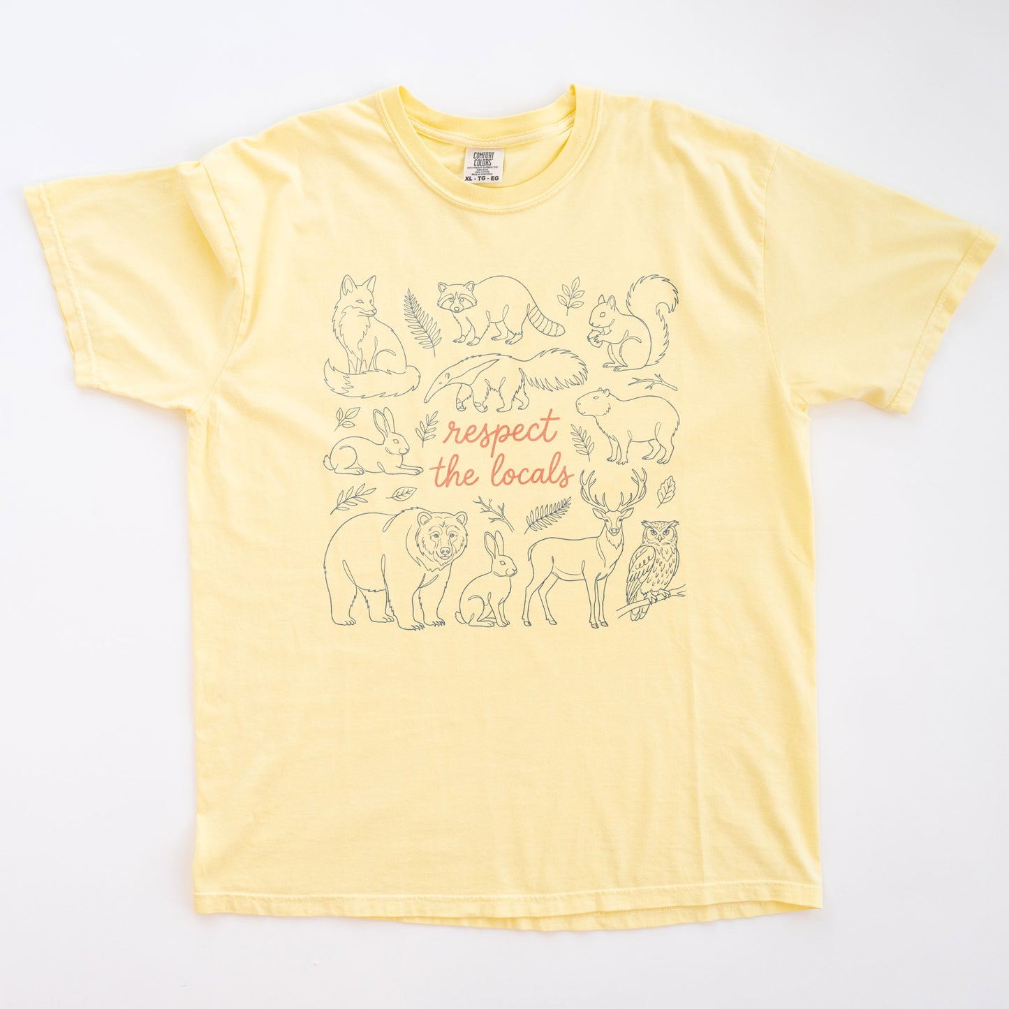 Respect The Locals T-shirt