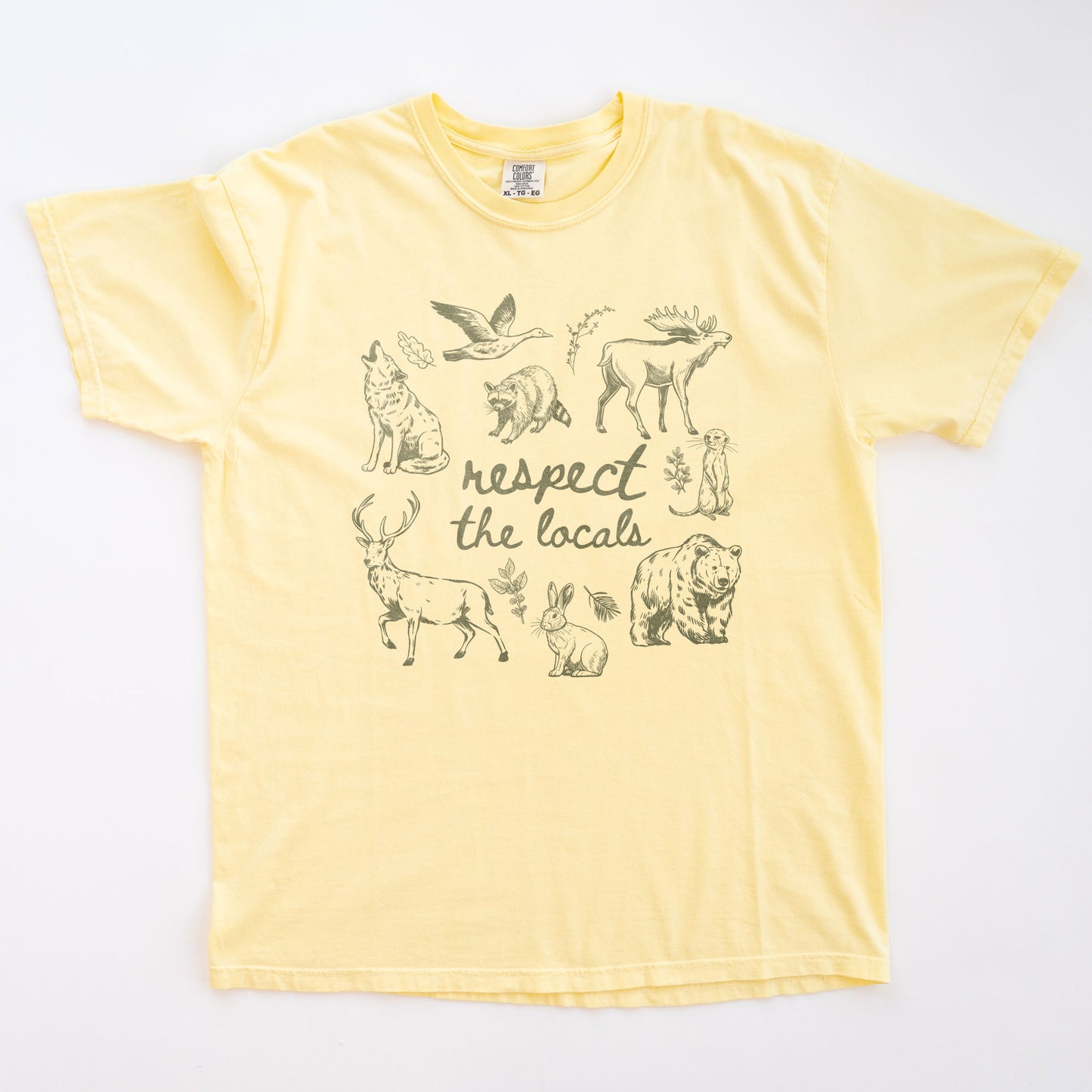 Vintage Respect The Locals T-shirt