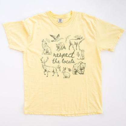 Vintage Respect The Locals T-shirt