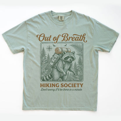 Raccoon Hiking T-shirt
