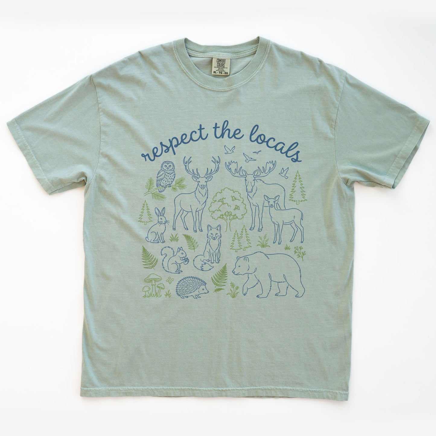 Respect The Locals T-shirt