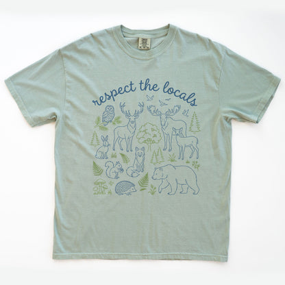 Respect The Locals T-shirt