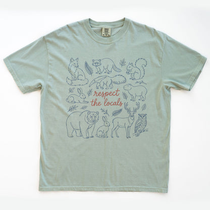 Respect The Locals T-shirt