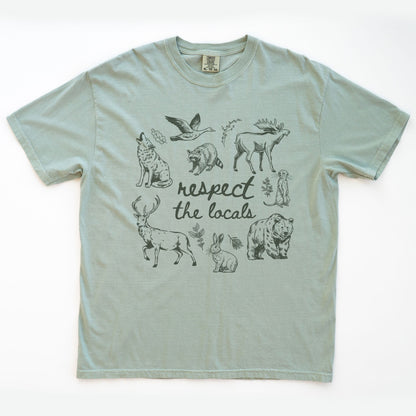 Vintage Respect The Locals T-shirt