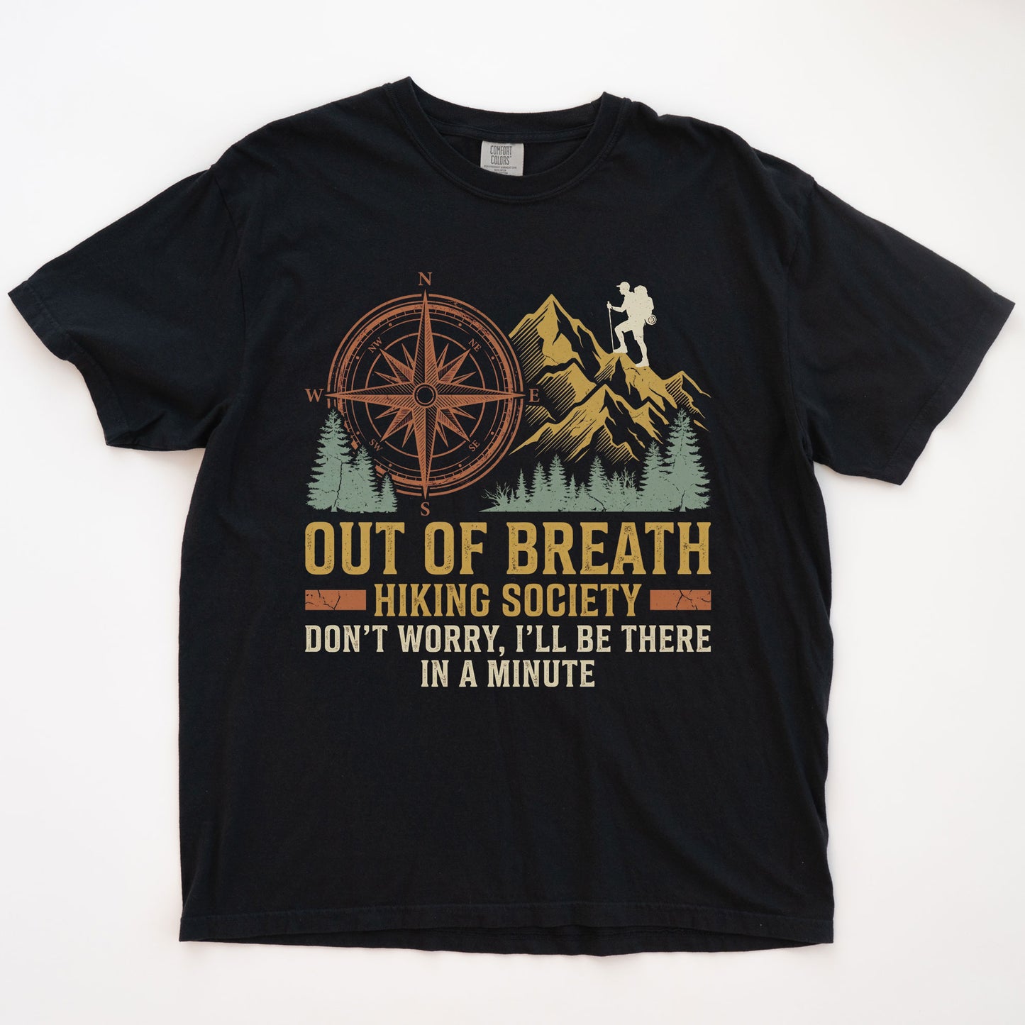 Retro Out of Breath T-shirt