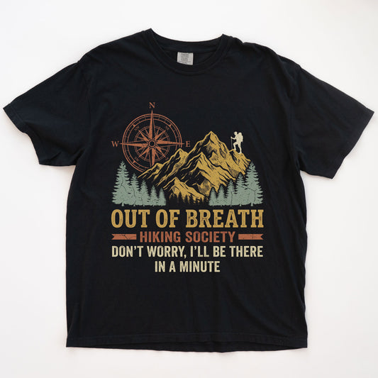 Vintage Out of Breath T-shirt