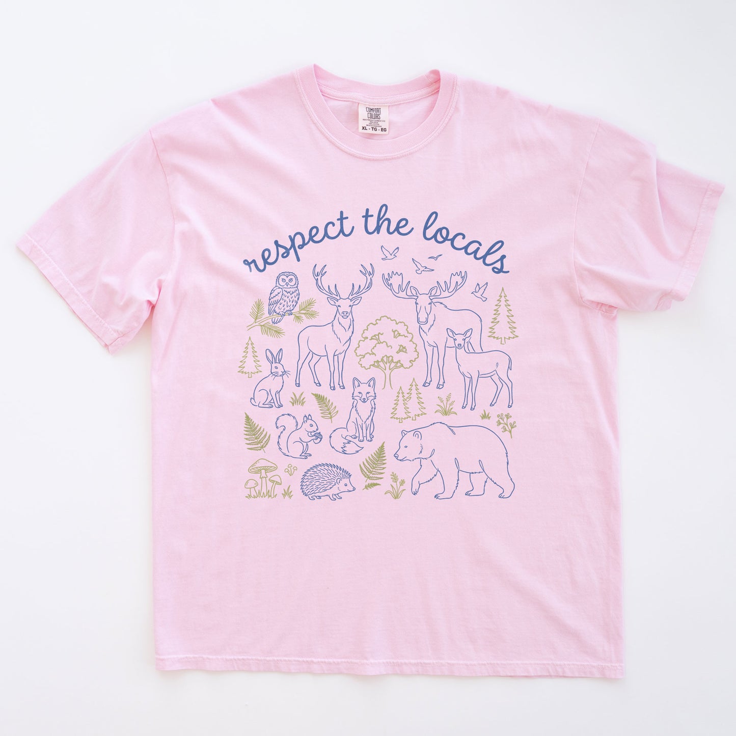 Respect The Locals T-shirt