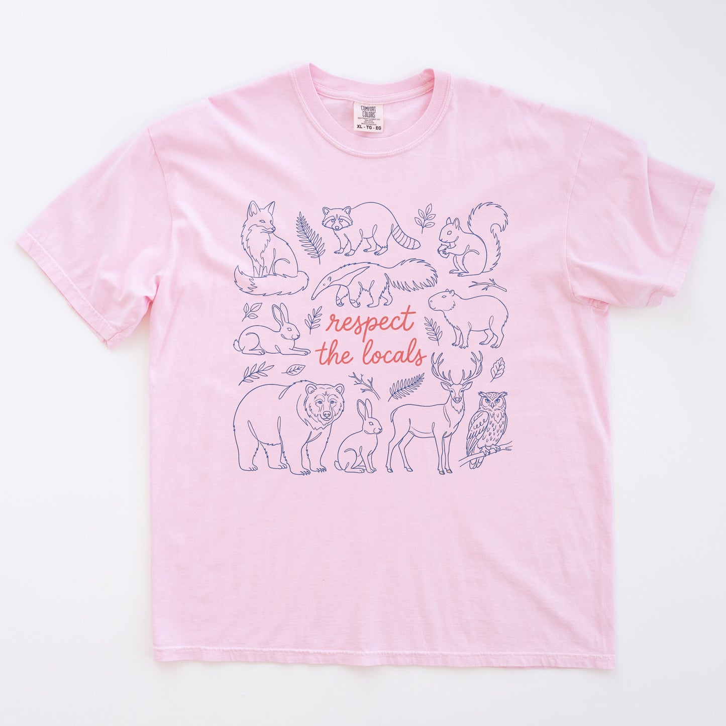 Respect The Locals T-shirt