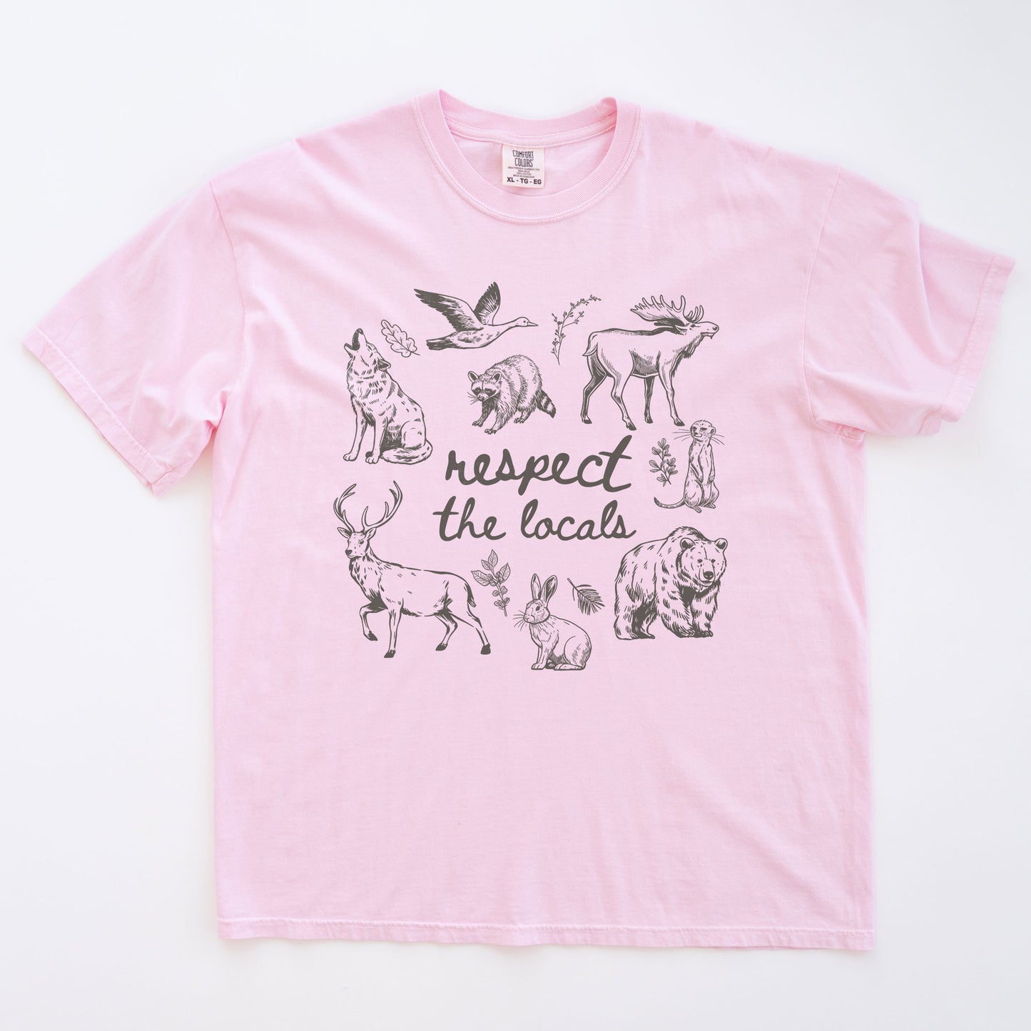 Vintage Respect The Locals T-shirt