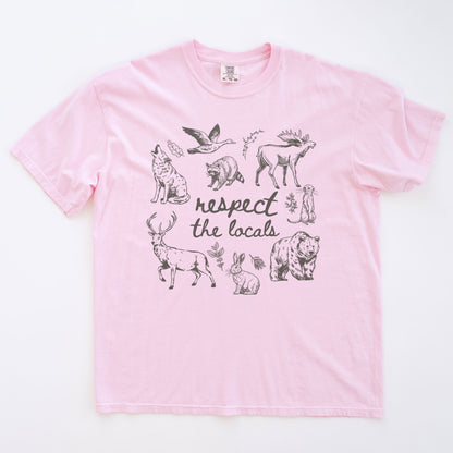 Vintage Respect The Locals T-shirt