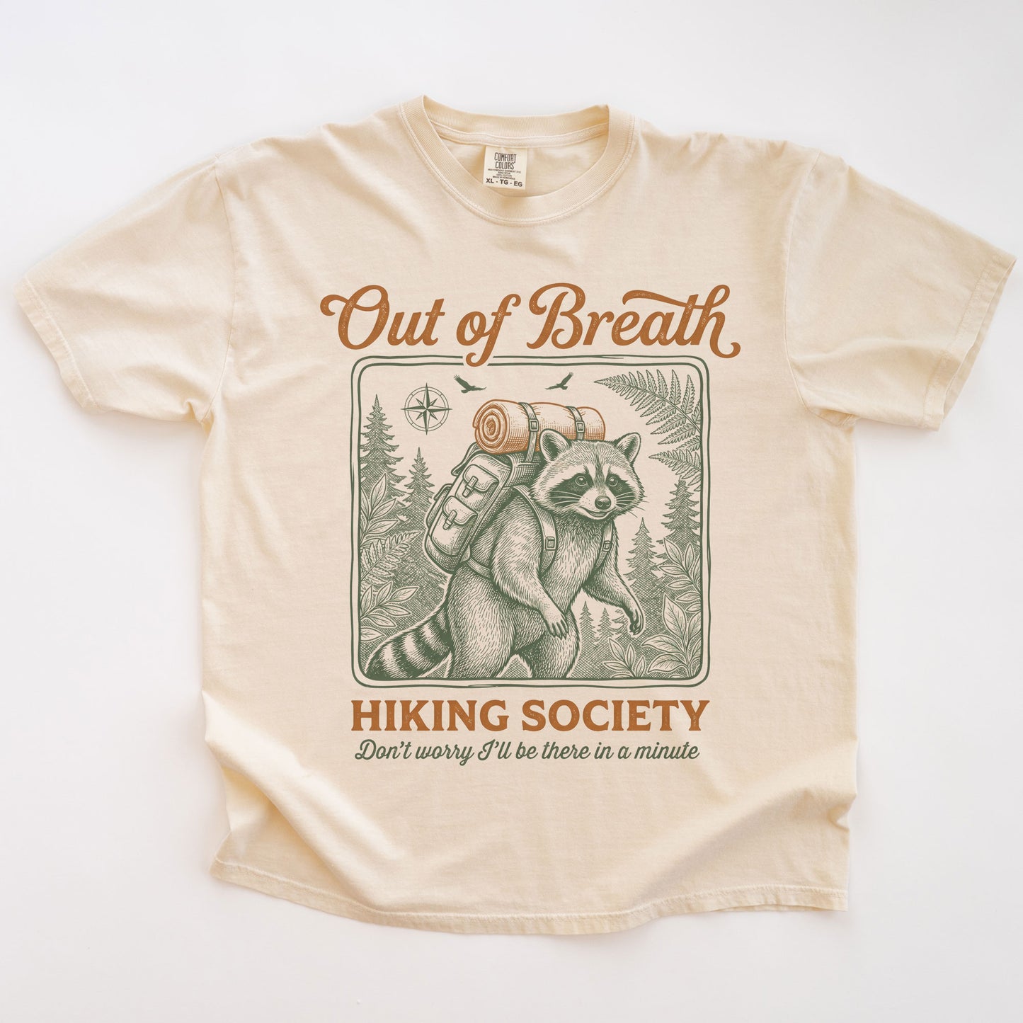 Raccoon Hiking T-shirt