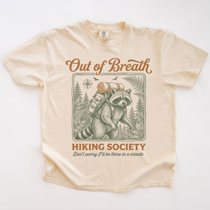 Raccoon Hiking T-shirt
