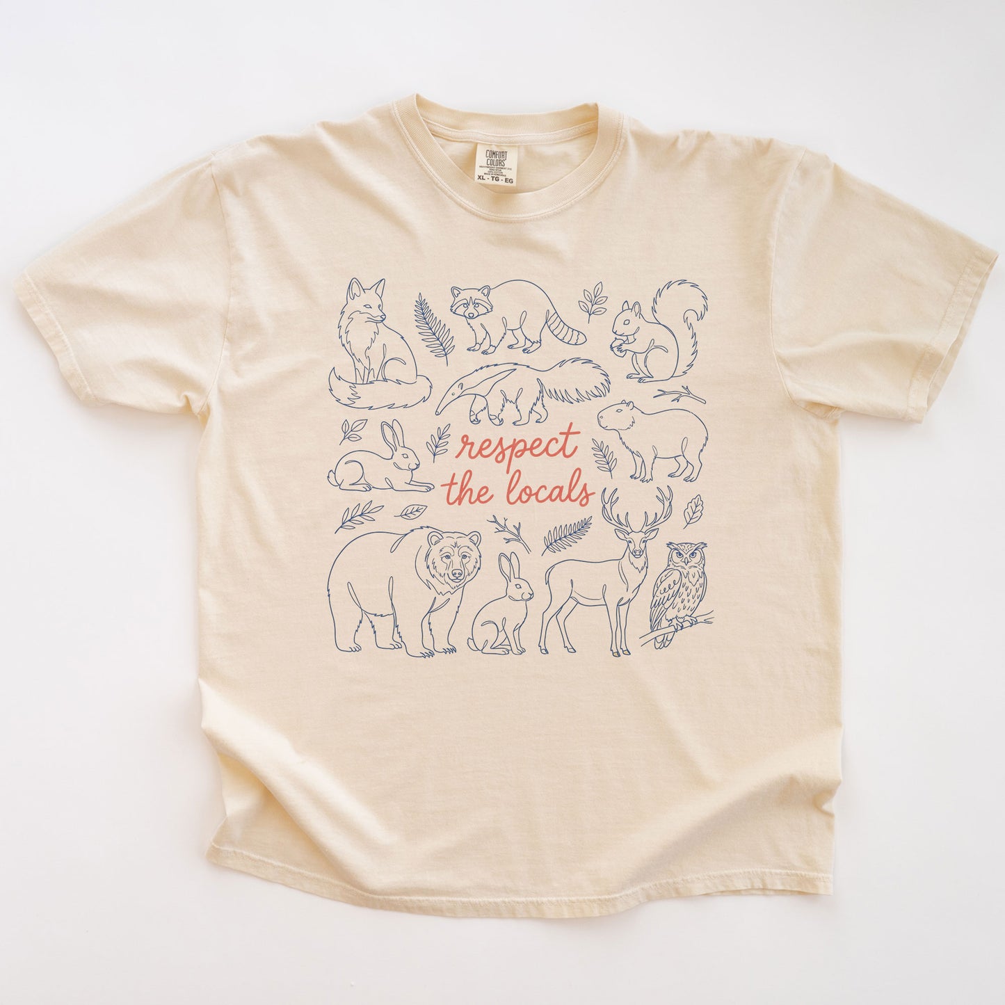 Respect The Locals T-shirt