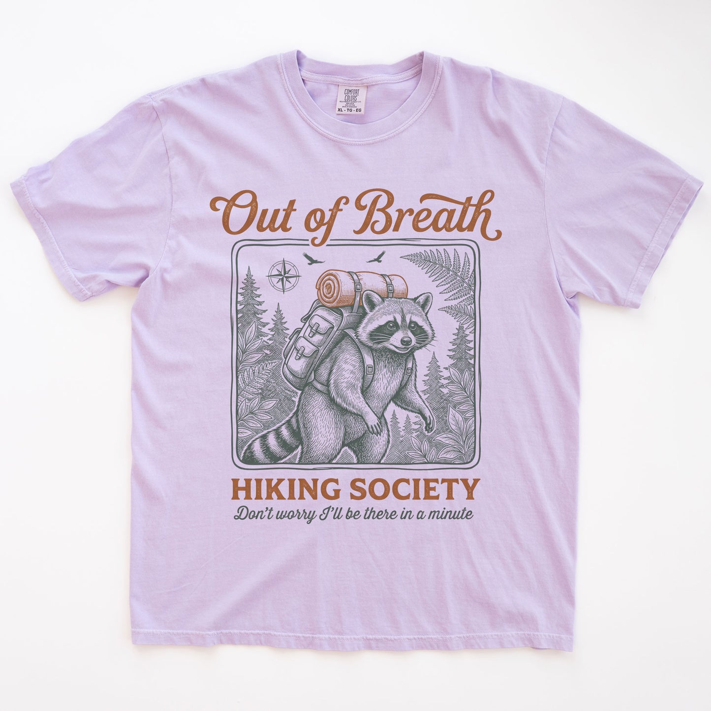 Raccoon Hiking T-shirt