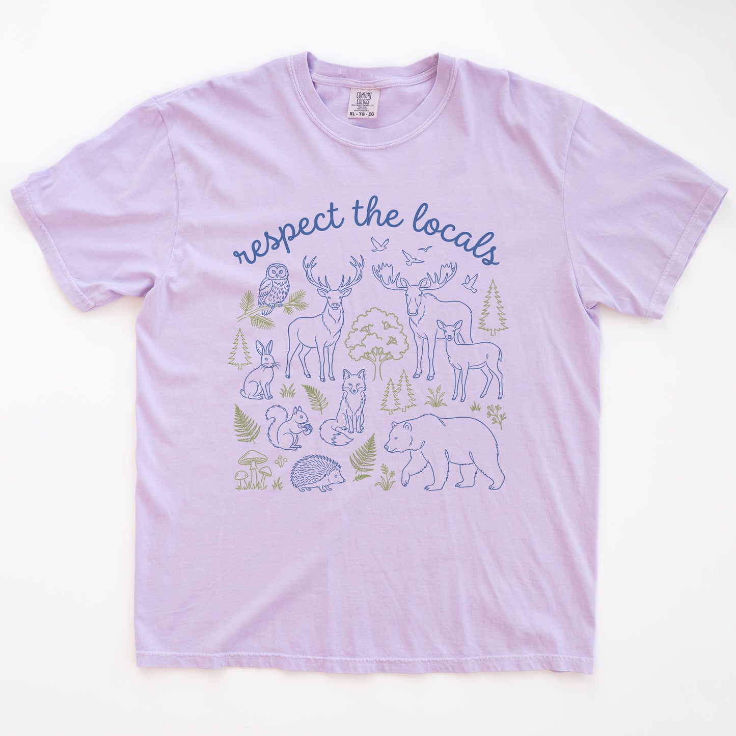 Respect The Locals T-shirt