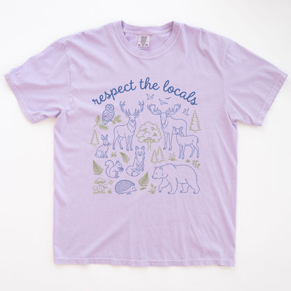 Respect The Locals T-shirt