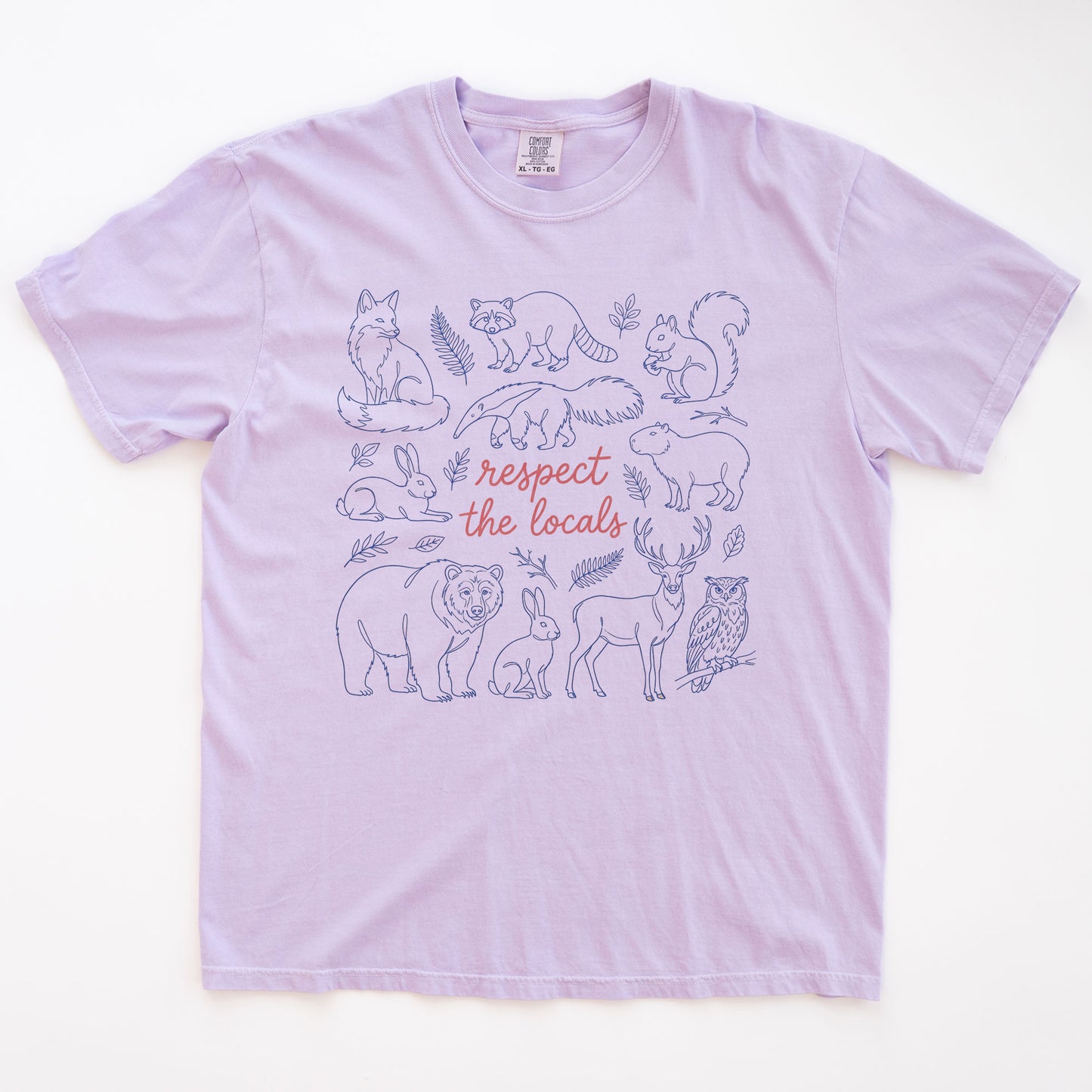 Respect The Locals T-shirt