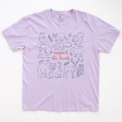 Respect The Locals T-shirt