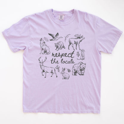 Vintage Respect The Locals T-shirt