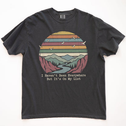 Retro on My List T-shirt