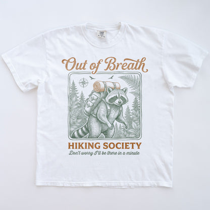 Raccoon Hiking T-shirt