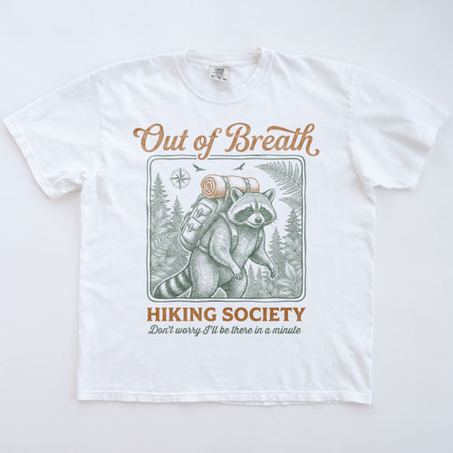 Raccoon Hiking T-shirt