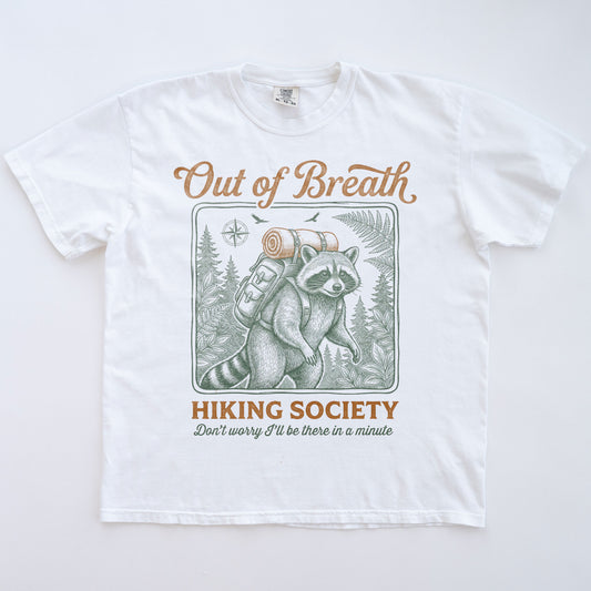 Raccoon Hiking T-shirt