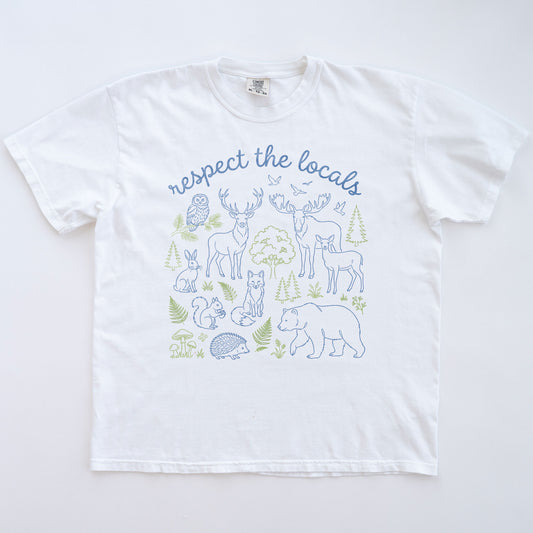 Respect The Locals T-shirt