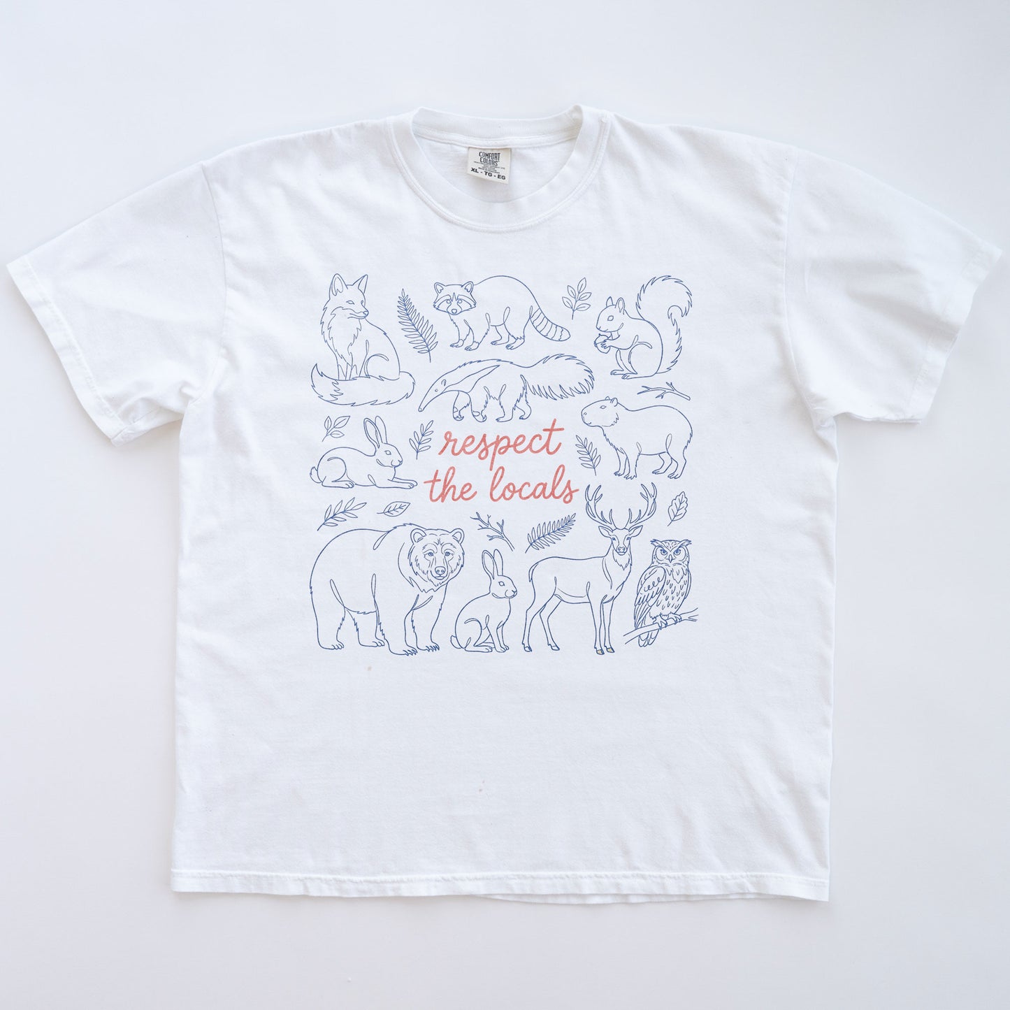 Respect The Locals T-shirt