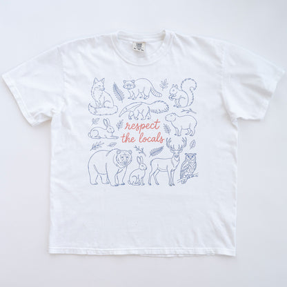 Respect The Locals T-shirt
