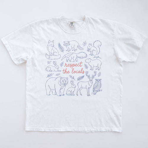 Respect The Locals T-shirt