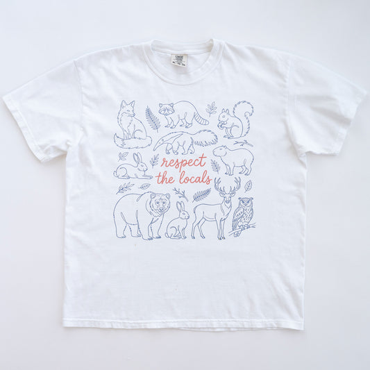 Respect The Locals T-shirt