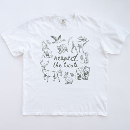 Vintage Respect The Locals T-shirt