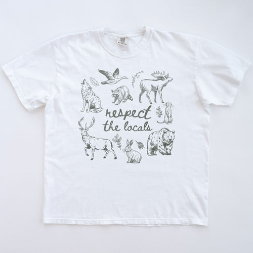 Vintage Respect The Locals T-shirt