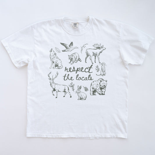 Vintage Respect The Locals T-shirt